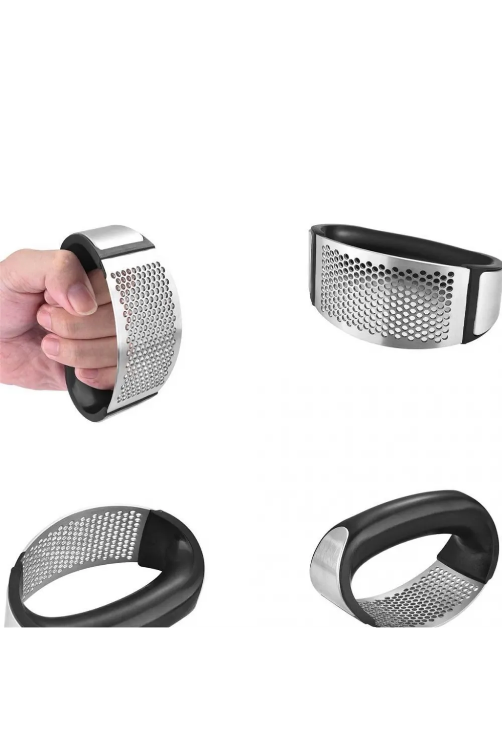 Yeni Sarımsak Ezici Paslanmaz Çelik Garlic Press