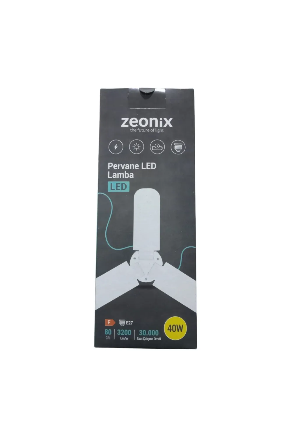 ieg™ Zeonix 40w 3 Kanatlı Pervane Ampul