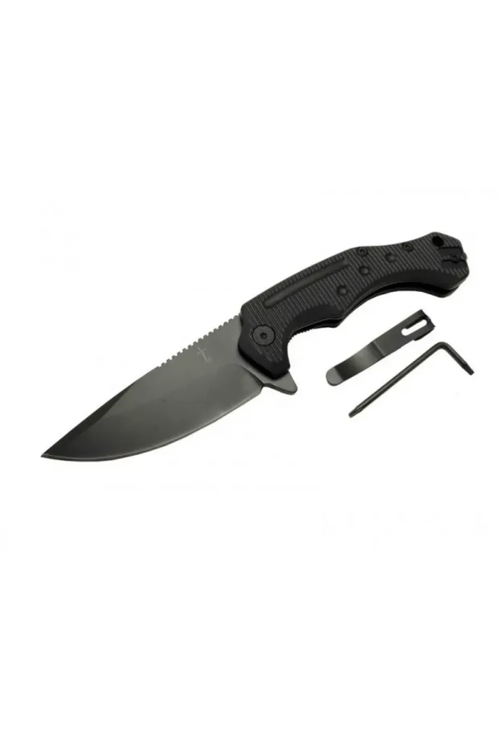 ieg™ Zero Error 7-12 Black Çakı 22 cm Manuel, Kemerlikli