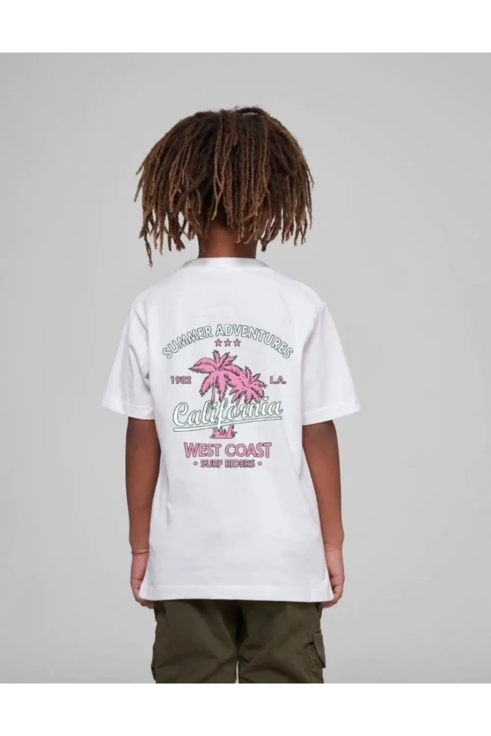 Çocuk Unisex Baskılı T-Shirt - Beyaz