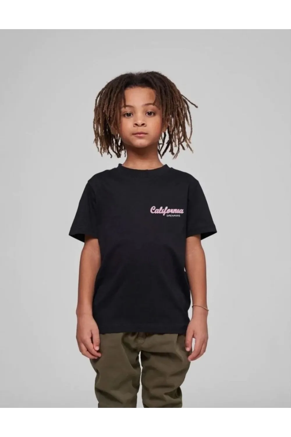 Çocuk Unisex Baskılı T-Shirt - Siyah