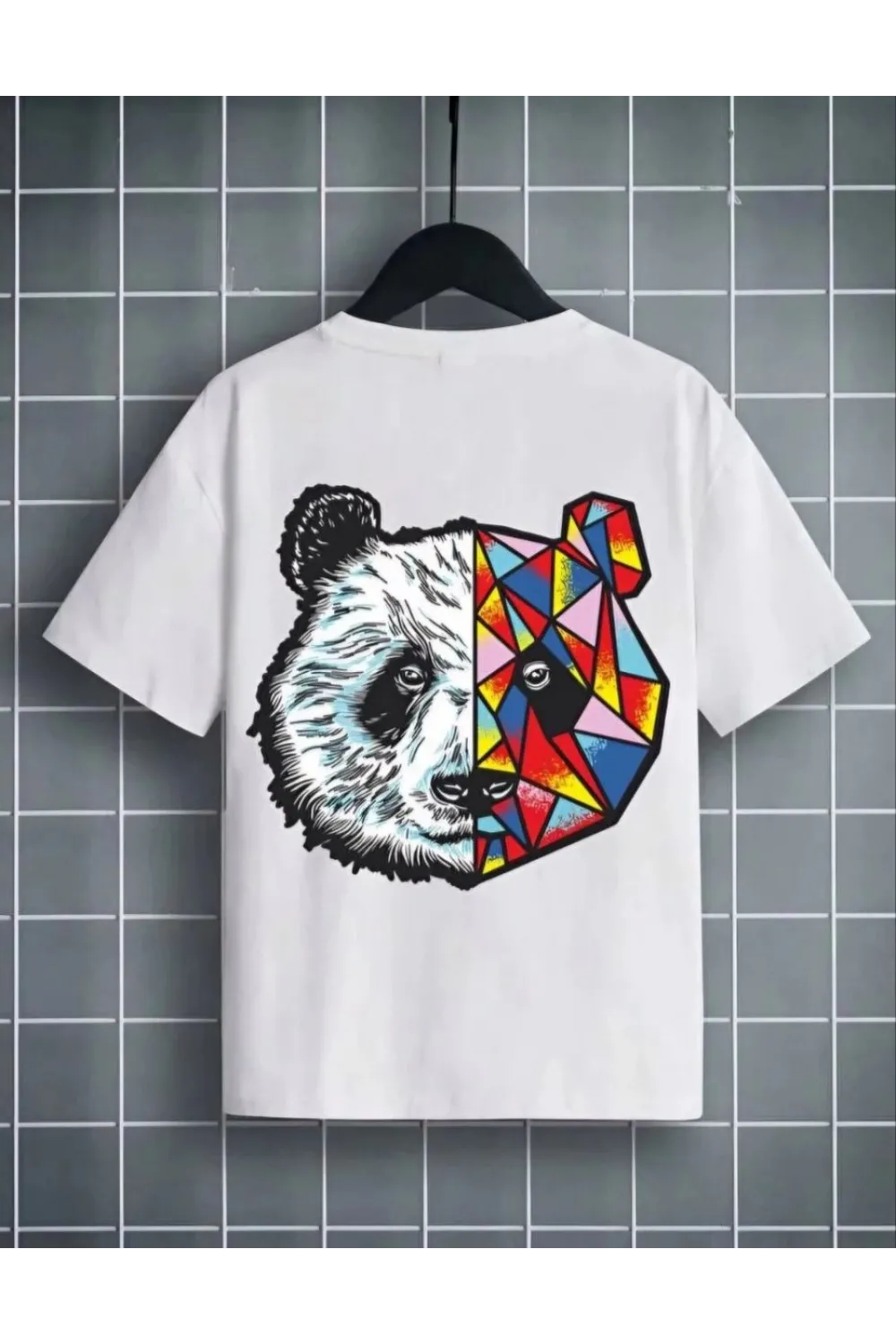 Unisex Çocuk Baskılı T-Shirt - Beyaz