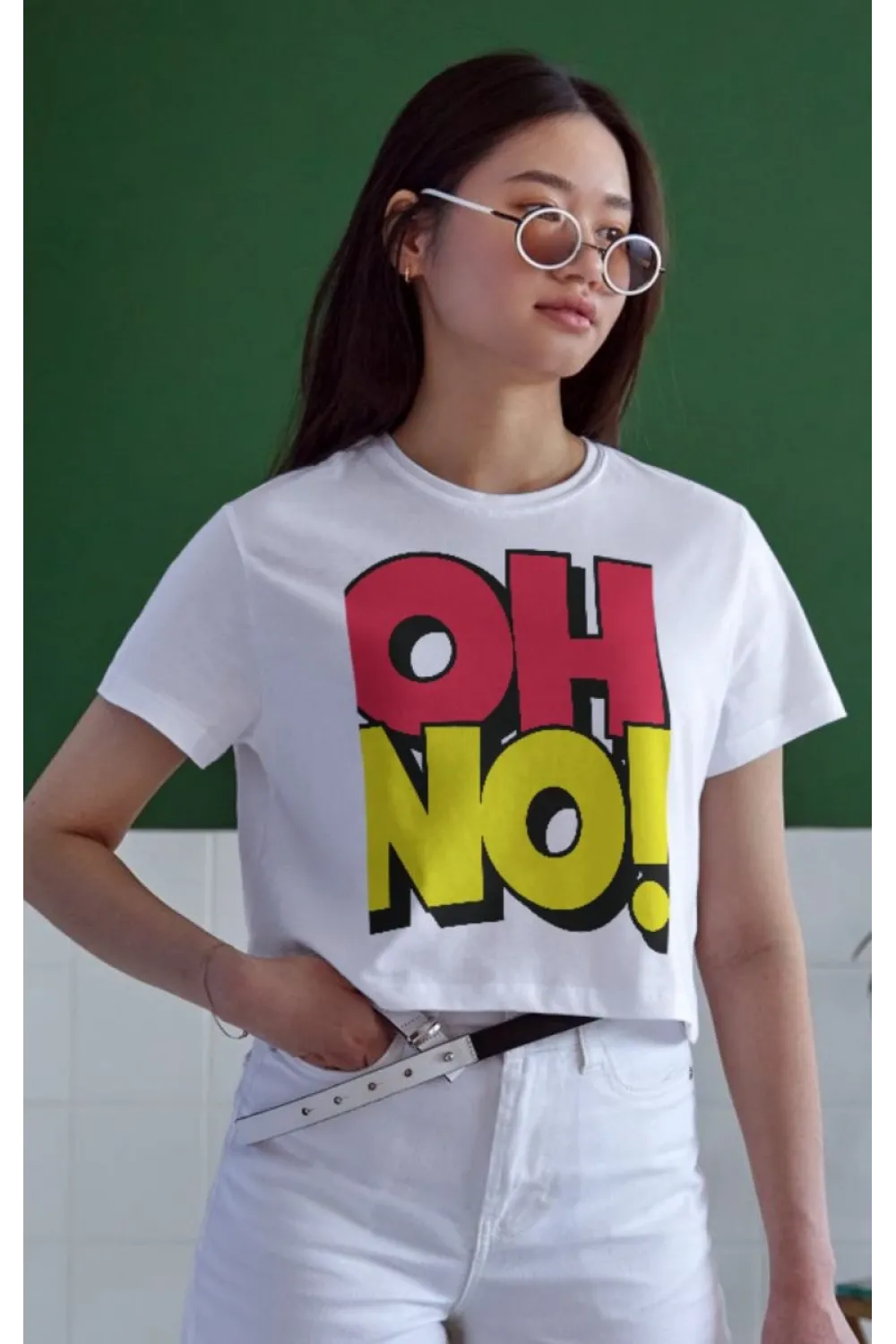 Unisex Oversize 24/1 Penye DTF Baskılı Tişört - DTF118