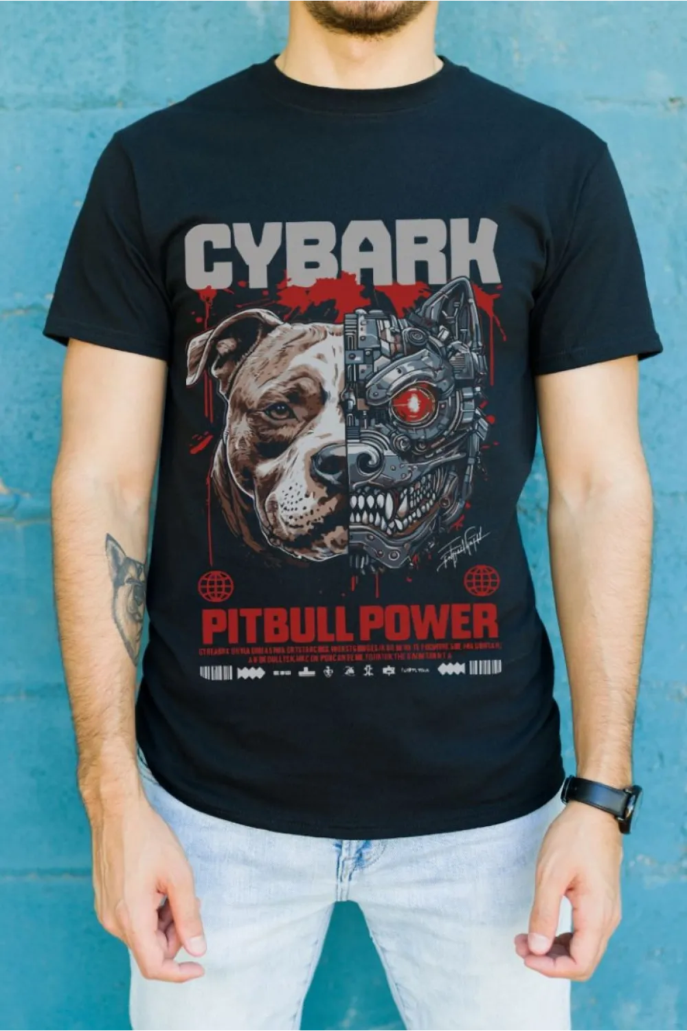 Unisex Oversize 24/1 Penye DTF Baskılı Tişört - DTF120