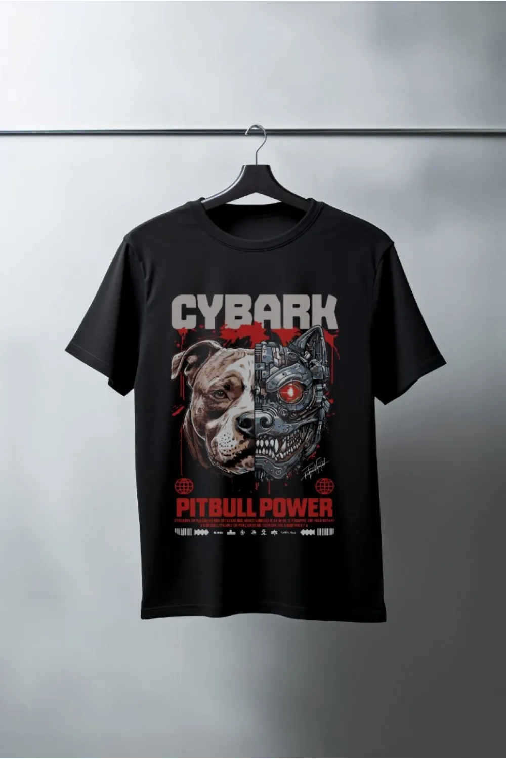 Unisex Oversize 24/1 Penye DTF Baskılı Tişört - DTF120
