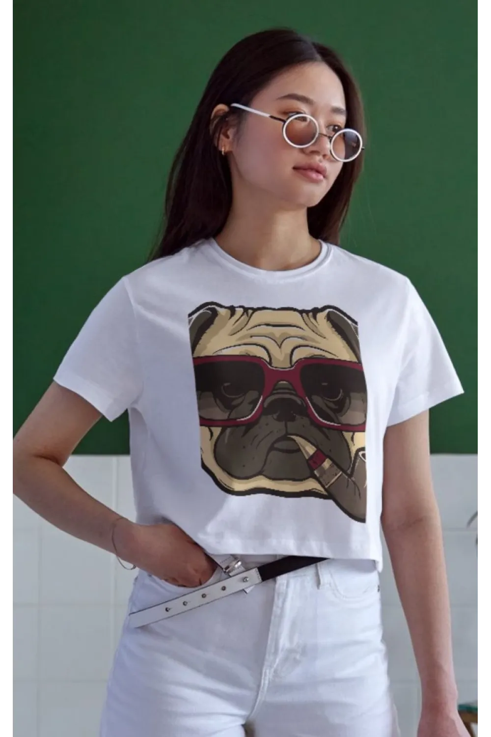 Unisex Oversize 24/1 Penye DTF Baskılı Tişört - DTF145