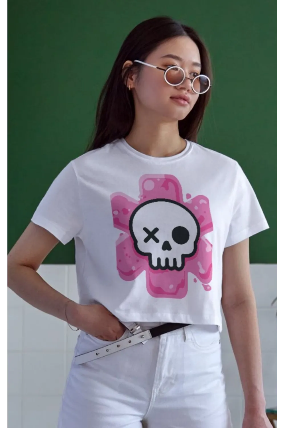 Unisex Oversize 24/1 Penye DTF Baskılı Tişört - DTF146