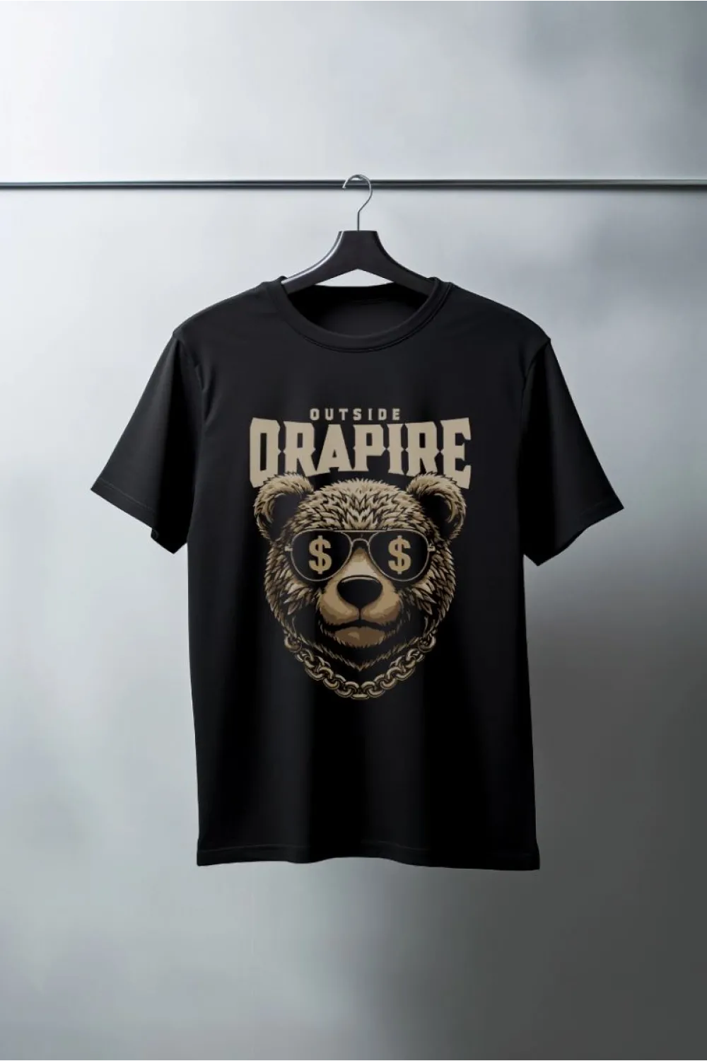 Unisex Oversize 24/1 Penye DTF Baskılı Tişört - DTF160