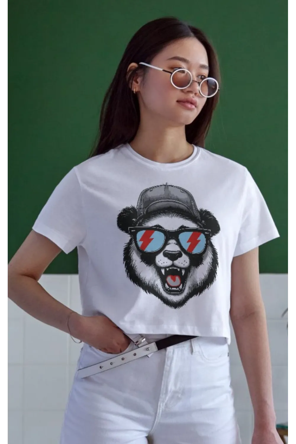 Unisex Oversize 24/1 Penye DTF Baskılı Tişört - DTF171