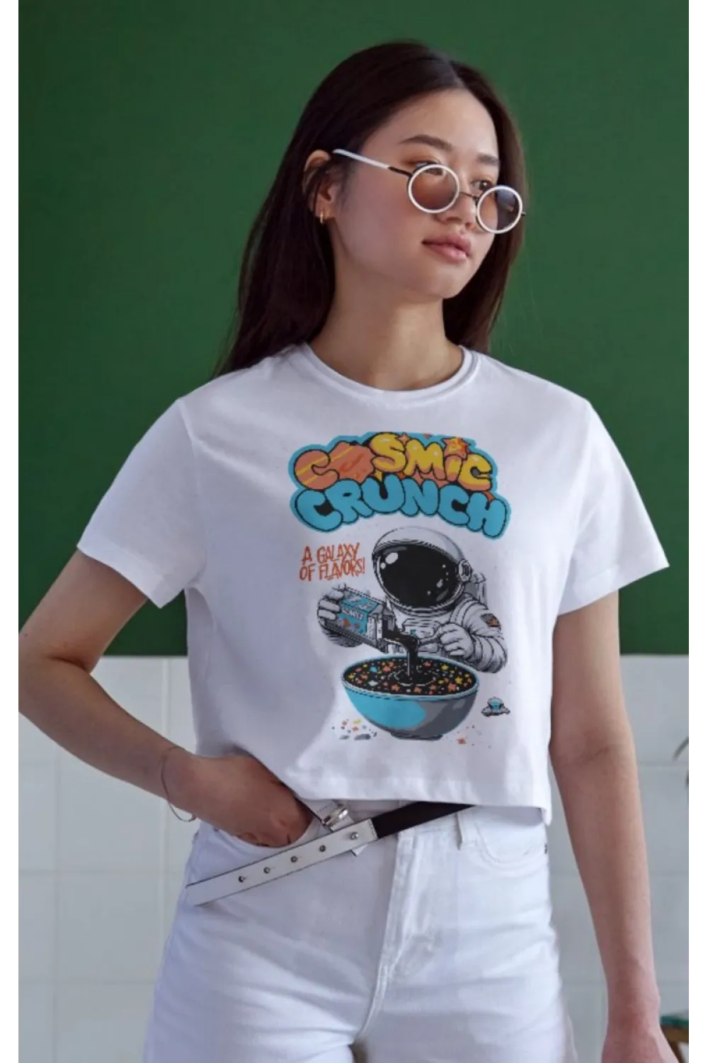 Unisex Oversize 24/1 Penye DTF Baskılı Tişört - DTF174