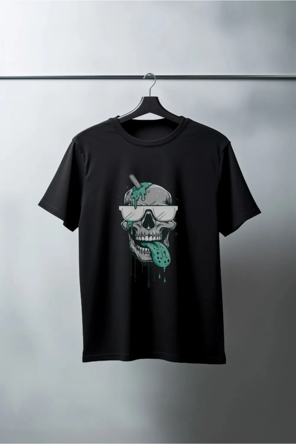Unisex Oversize 24/1 Penye DTF Baskılı Tişört - DTF188