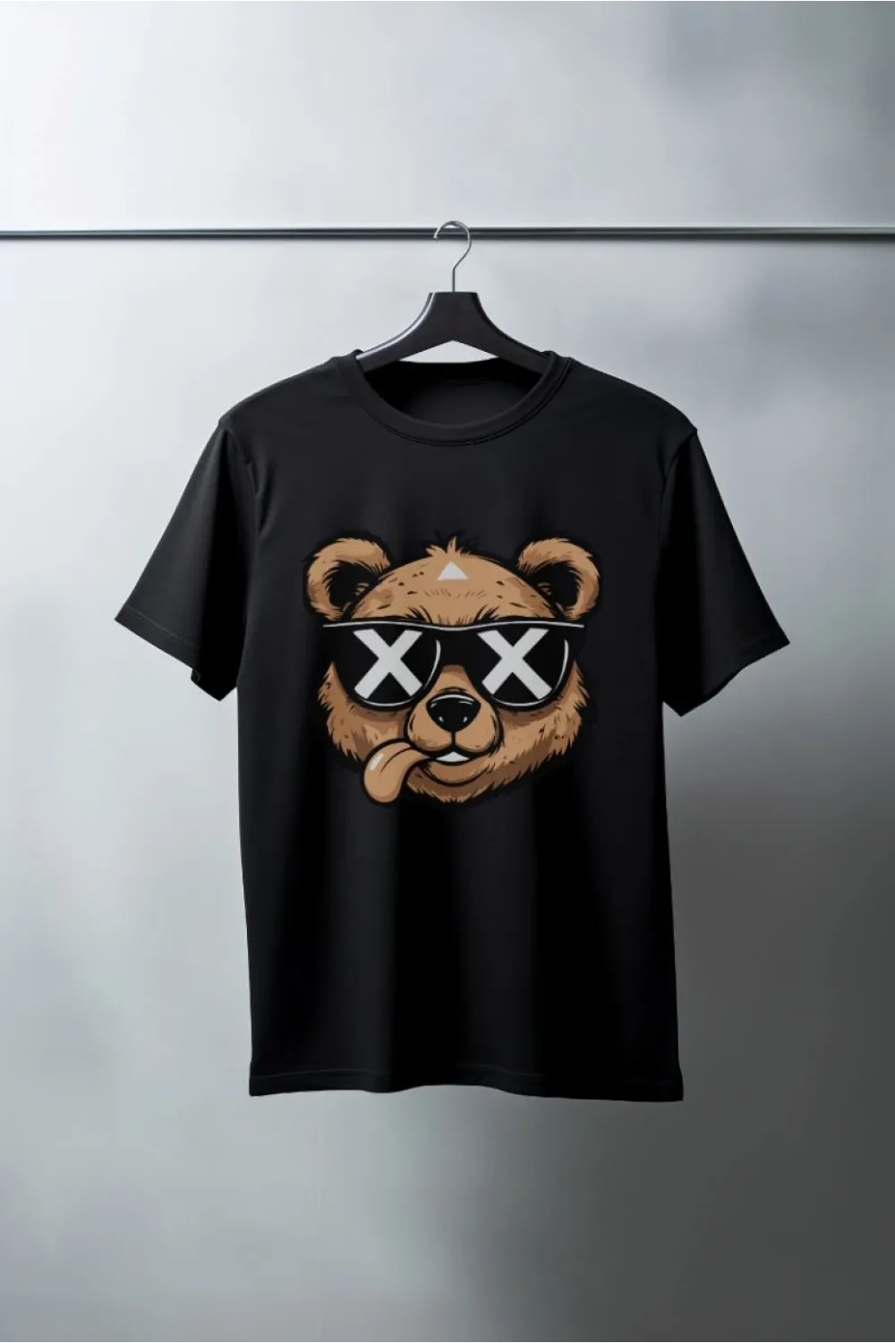 Unisex Oversize 24/1 Penye DTF Baskılı Tişört - DTF191