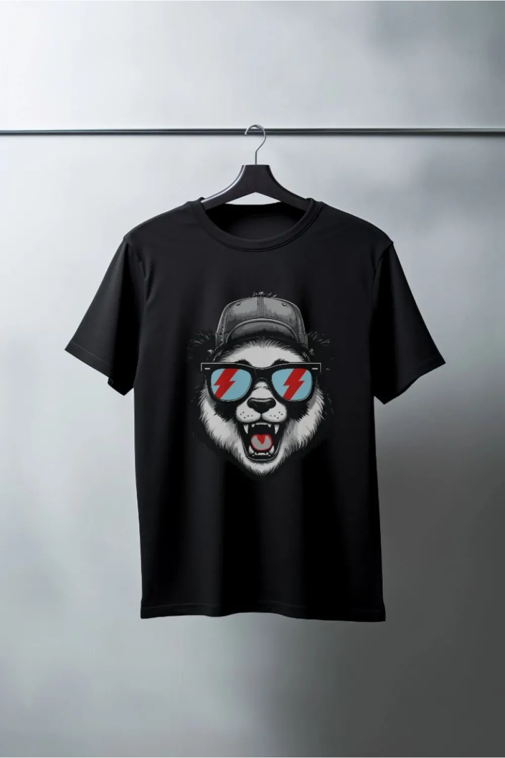 Unisex Oversize 24/1 Penye DTF Baskılı Tişört - DTF194