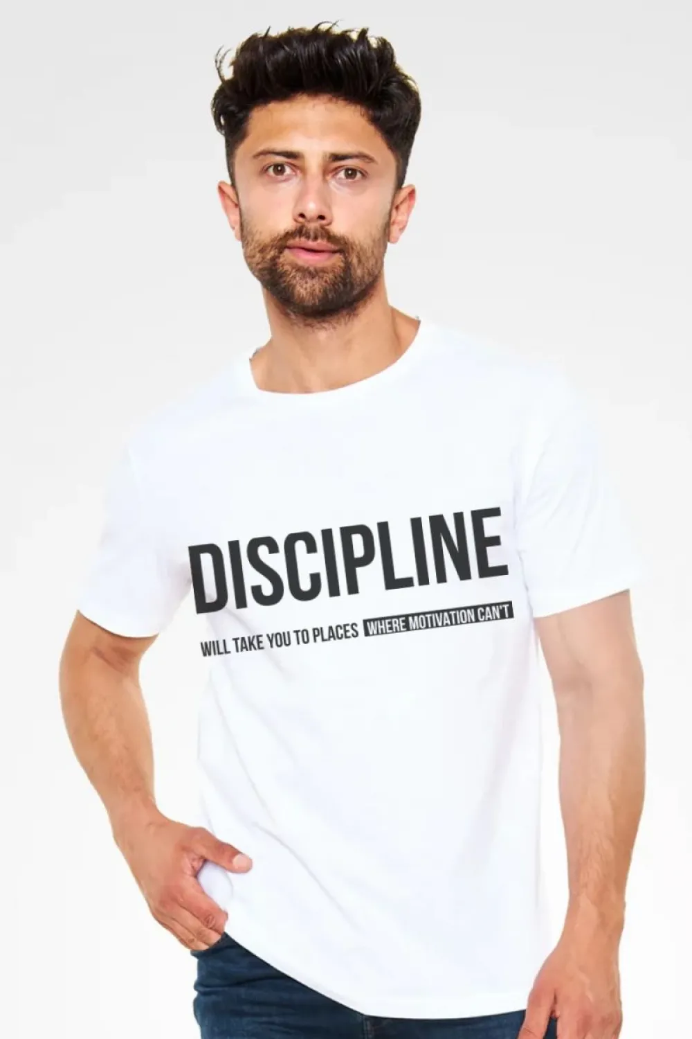 Unisex Oversize 24/1 Penye DTF Baskılı Tişört - DTF219