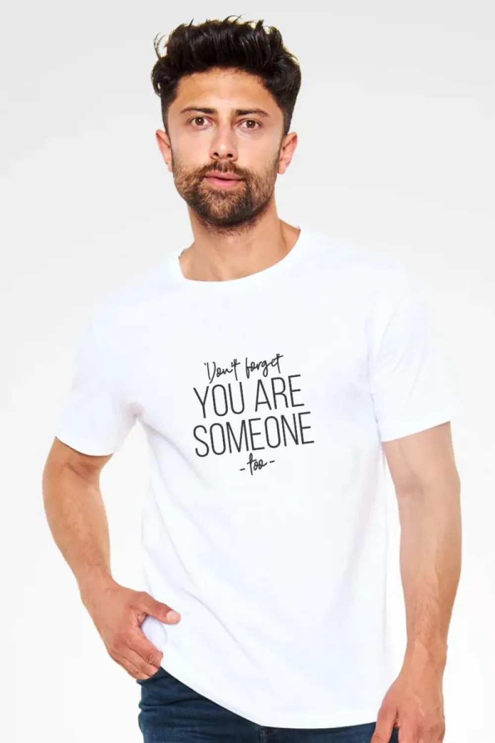 Unisex Oversize 24/1 Penye DTF Baskılı Tişört - DTF223