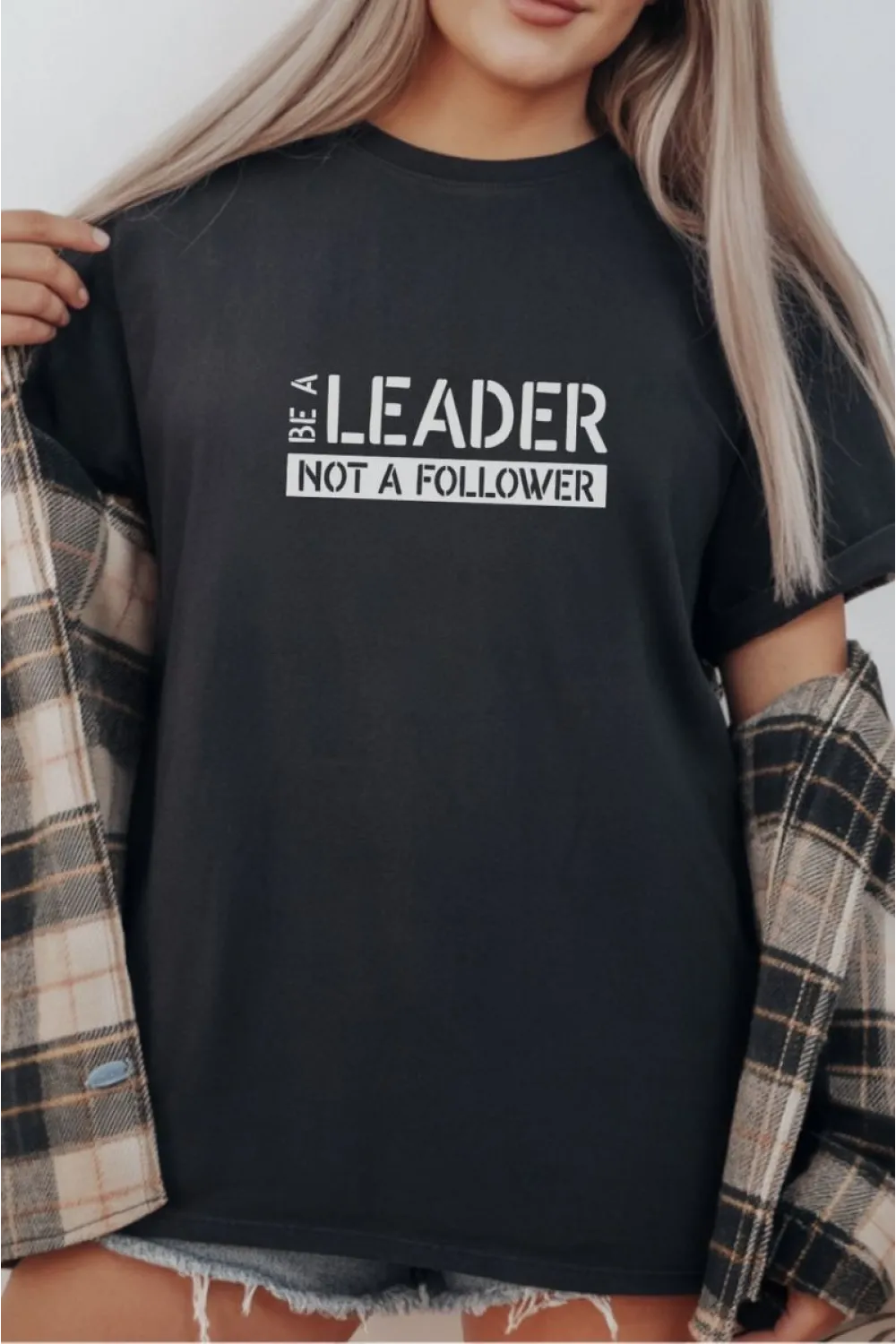 Unisex Oversize 24/1 Penye DTF Baskılı Tişört - DTF277