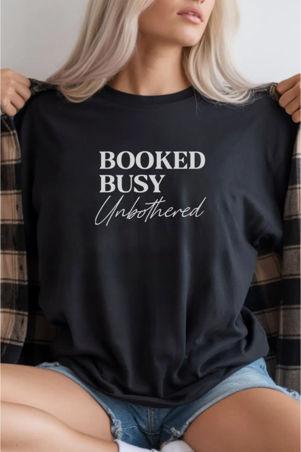 Unisex Oversize 24/1 Penye DTF Baskılı Tişört - DTF281