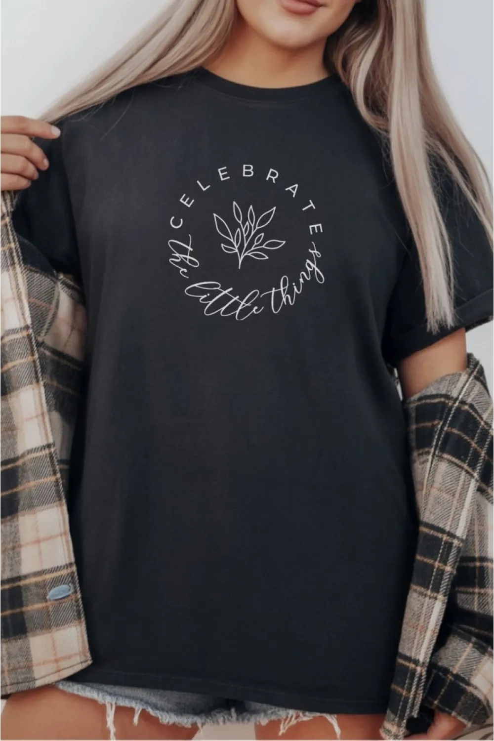 Unisex Oversize 24/1 Penye DTF Baskılı Tişört - DTF282