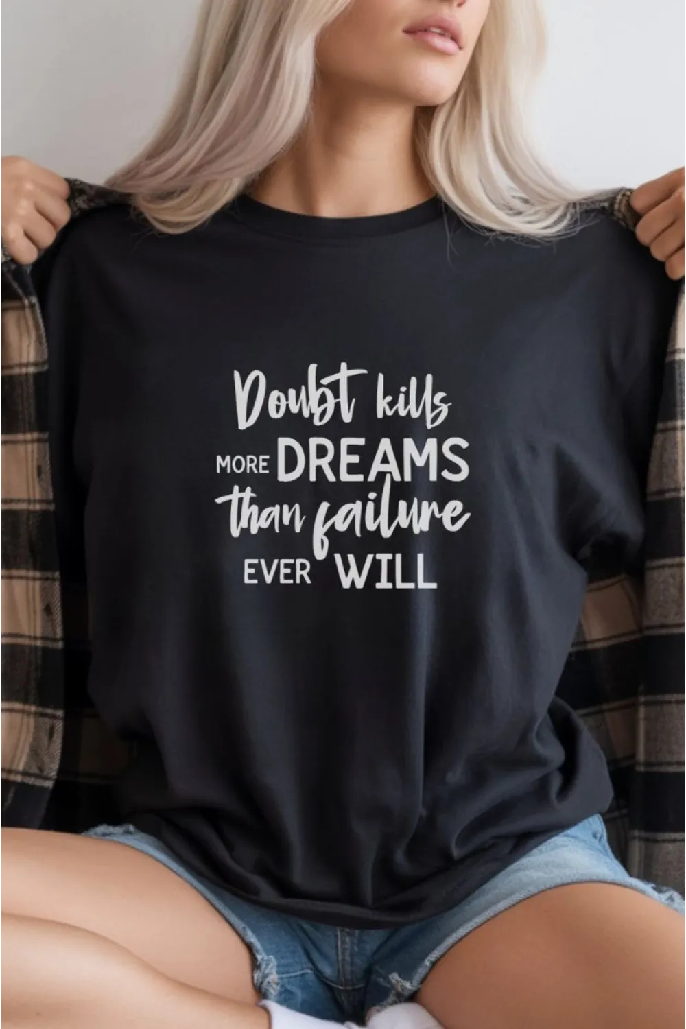 Unisex Oversize 24/1 Penye DTF Baskılı Tişört - DTF291