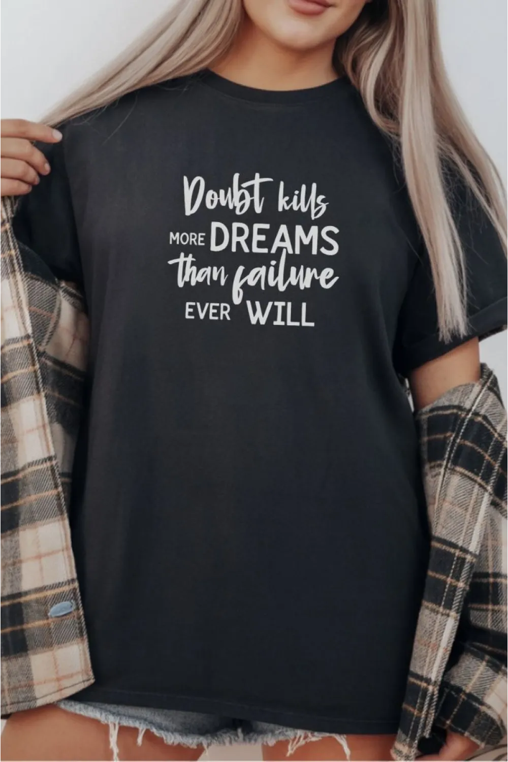 Unisex Oversize 24/1 Penye DTF Baskılı Tişört - DTF291