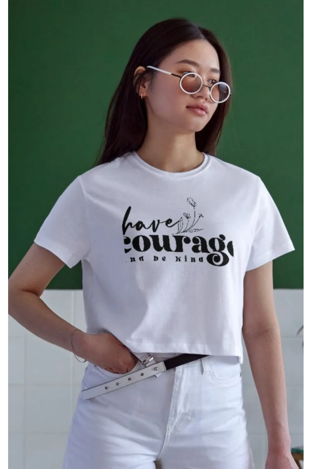 Unisex Oversize 24/1 Penye DTF Baskılı Tişört - DTF62
