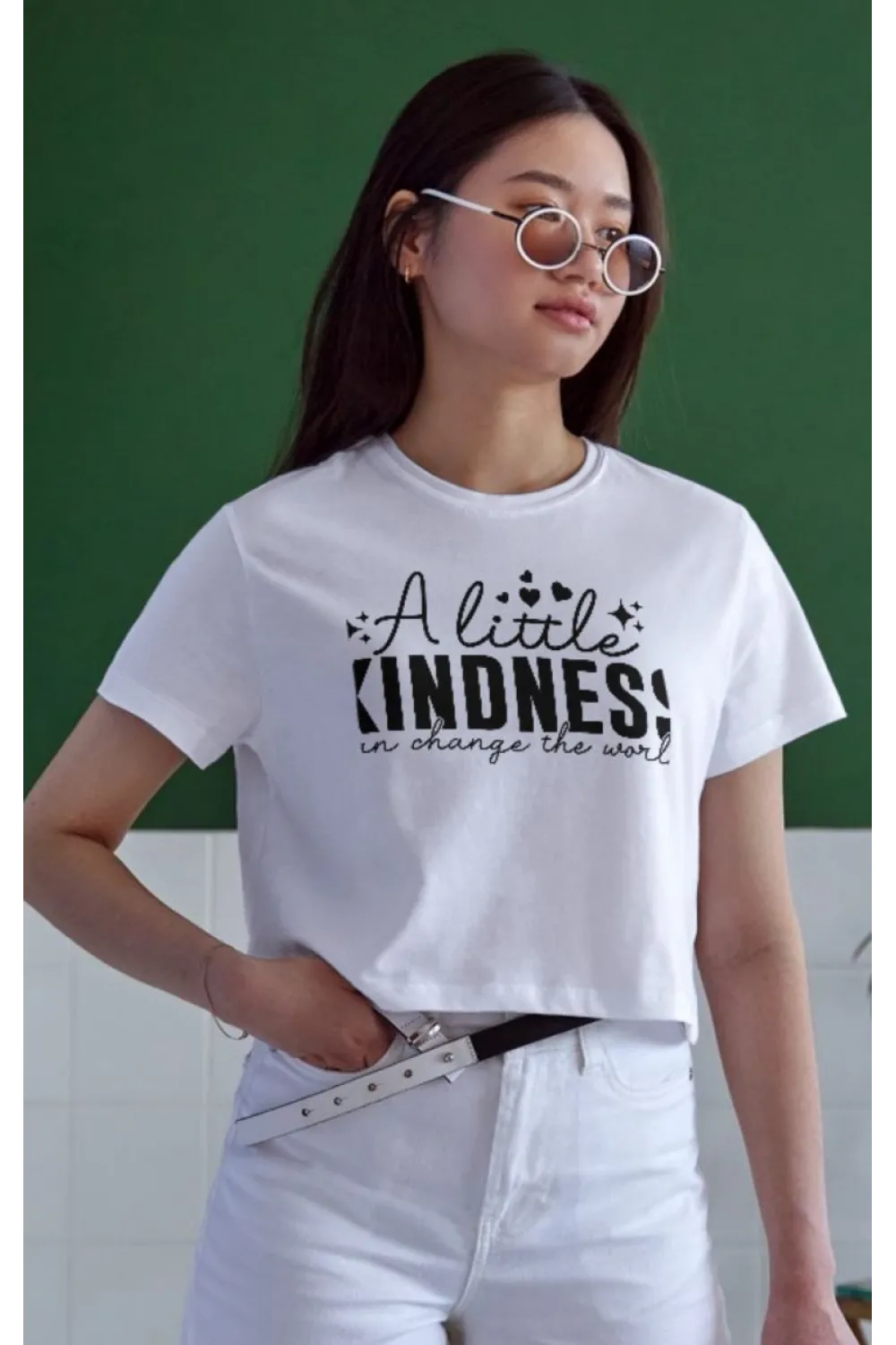 Unisex Oversize 24/1 Penye DTF Baskılı Tişört - DTF63