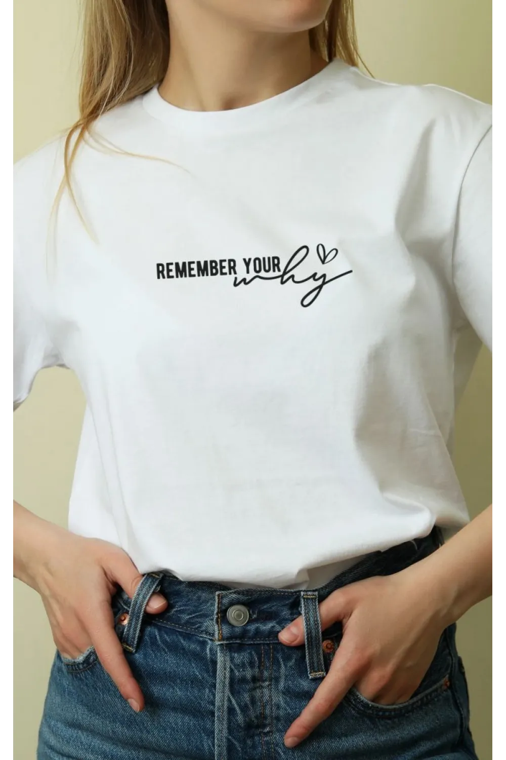 Unisex Oversize 24/1 Penye DTF Baskılı Tişört - DTF64