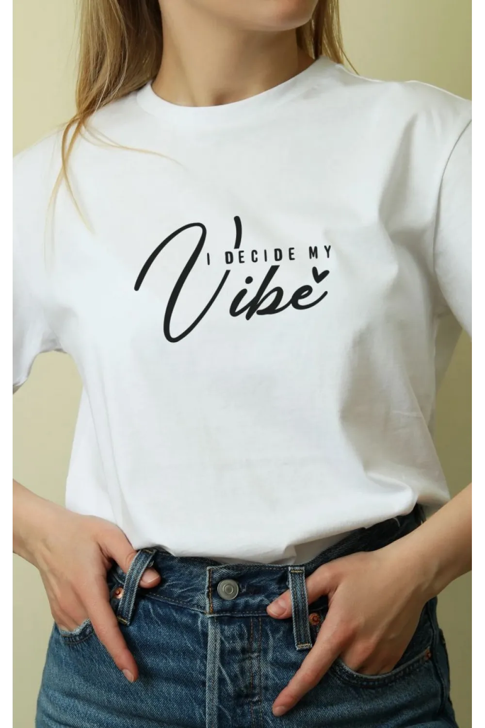 Unisex Oversize 24/1 Penye DTF Baskılı Tişört - DTF65