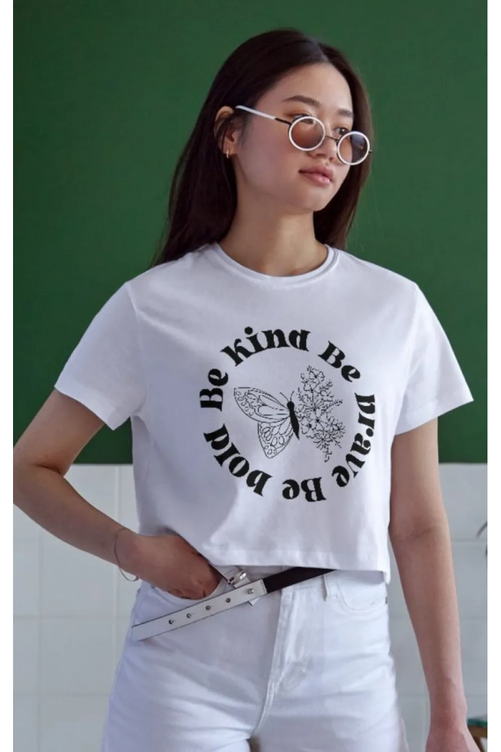Unisex Oversize 24/1 Penye DTF Baskılı Tişört - DTF67