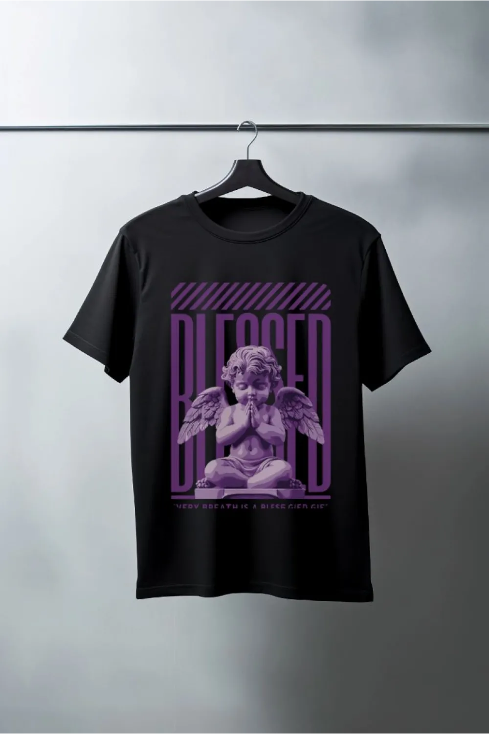 Unisex Oversize 24/1 Penye DTF Baskılı Tişört - DTF69