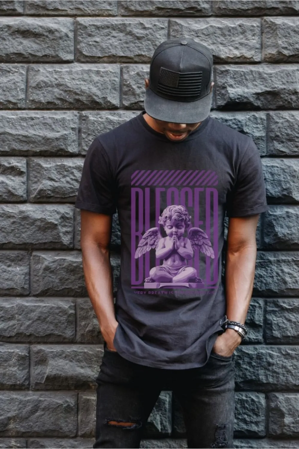 Unisex Oversize 24/1 Penye DTF Baskılı Tişört - DTF69