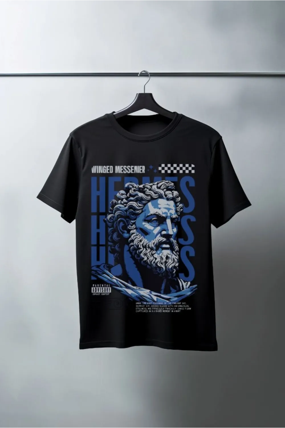 Unisex Oversize 24/1 Penye DTF Baskılı Tişört - DTF73