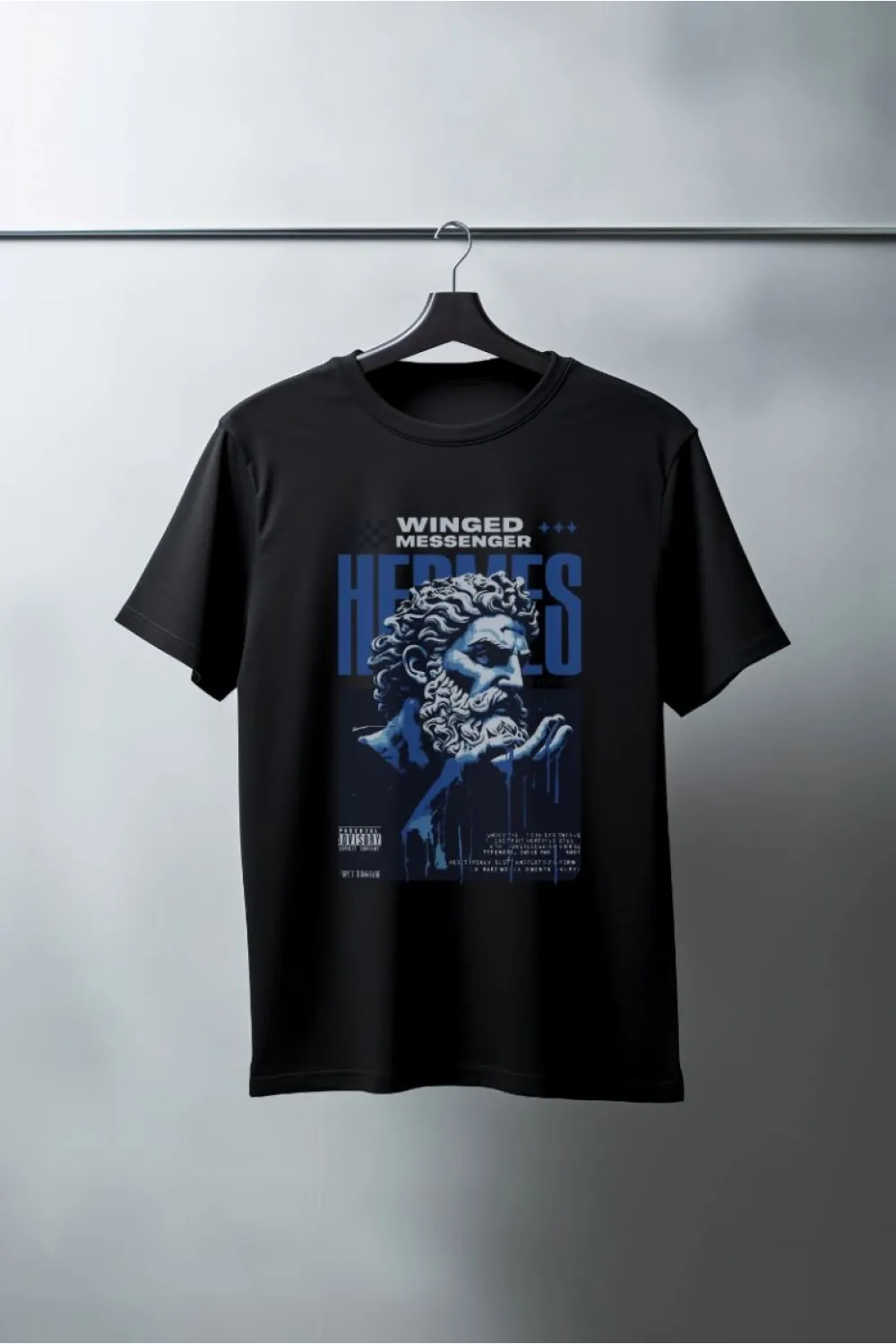 Unisex Oversize 24/1 Penye DTF Baskılı Tişört - DTF76