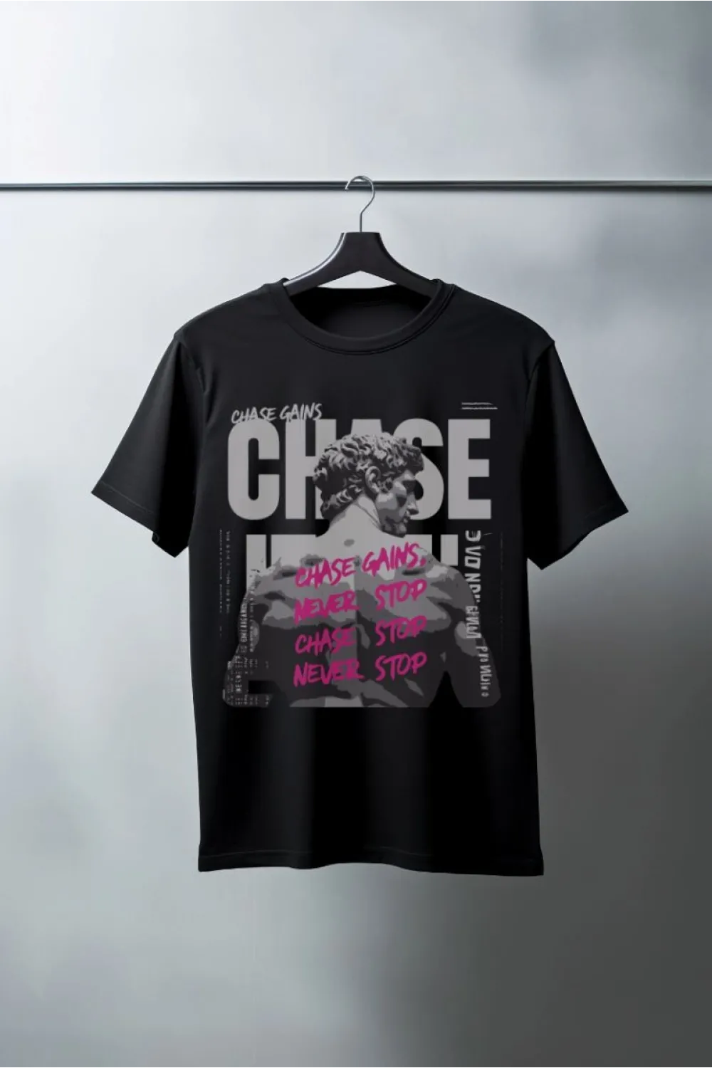 Unisex Oversize 24/1 Penye DTF Baskılı Tişört - DTF89