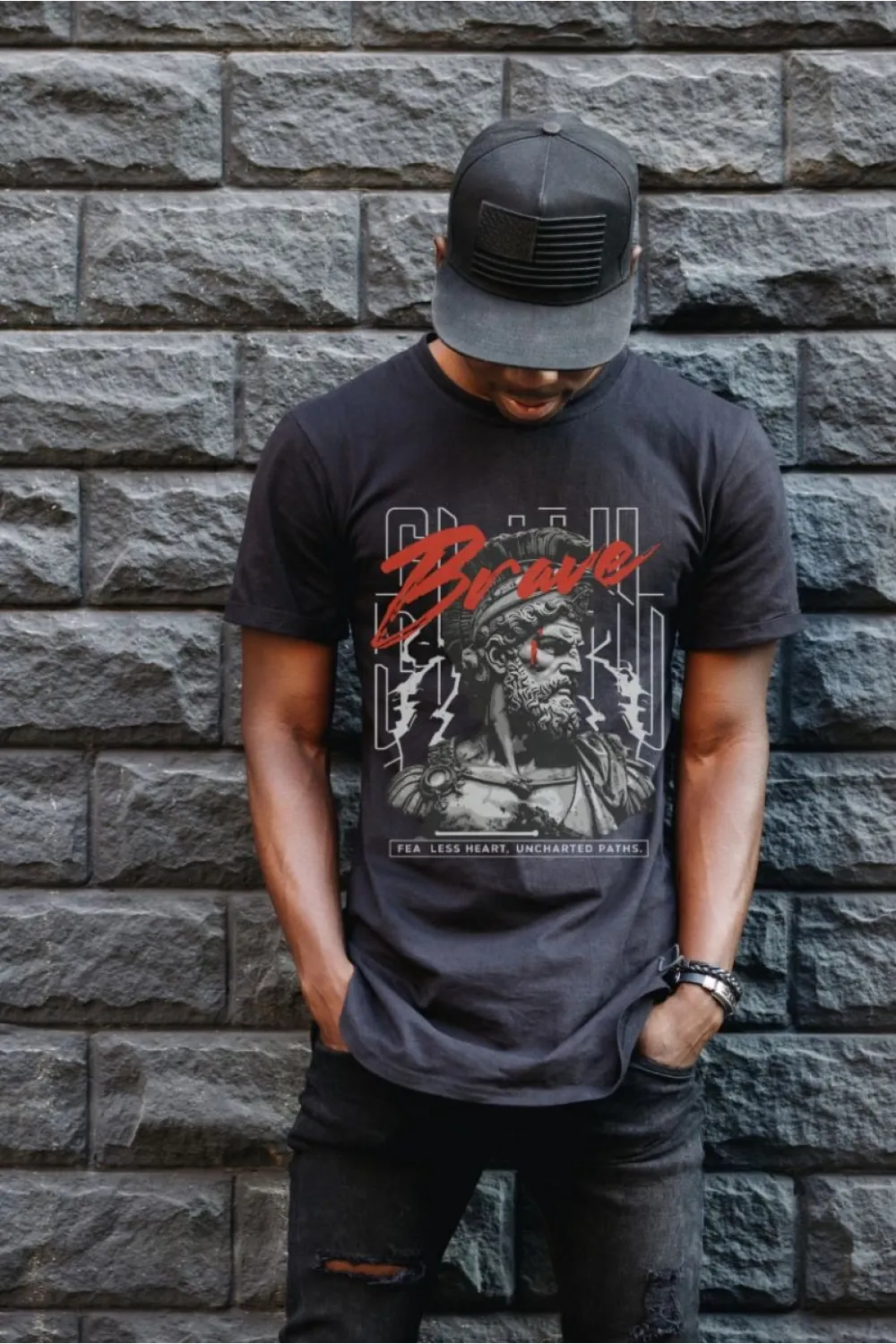 Unisex Oversize 24/1 Penye DTF Baskılı Tişört - DTF92