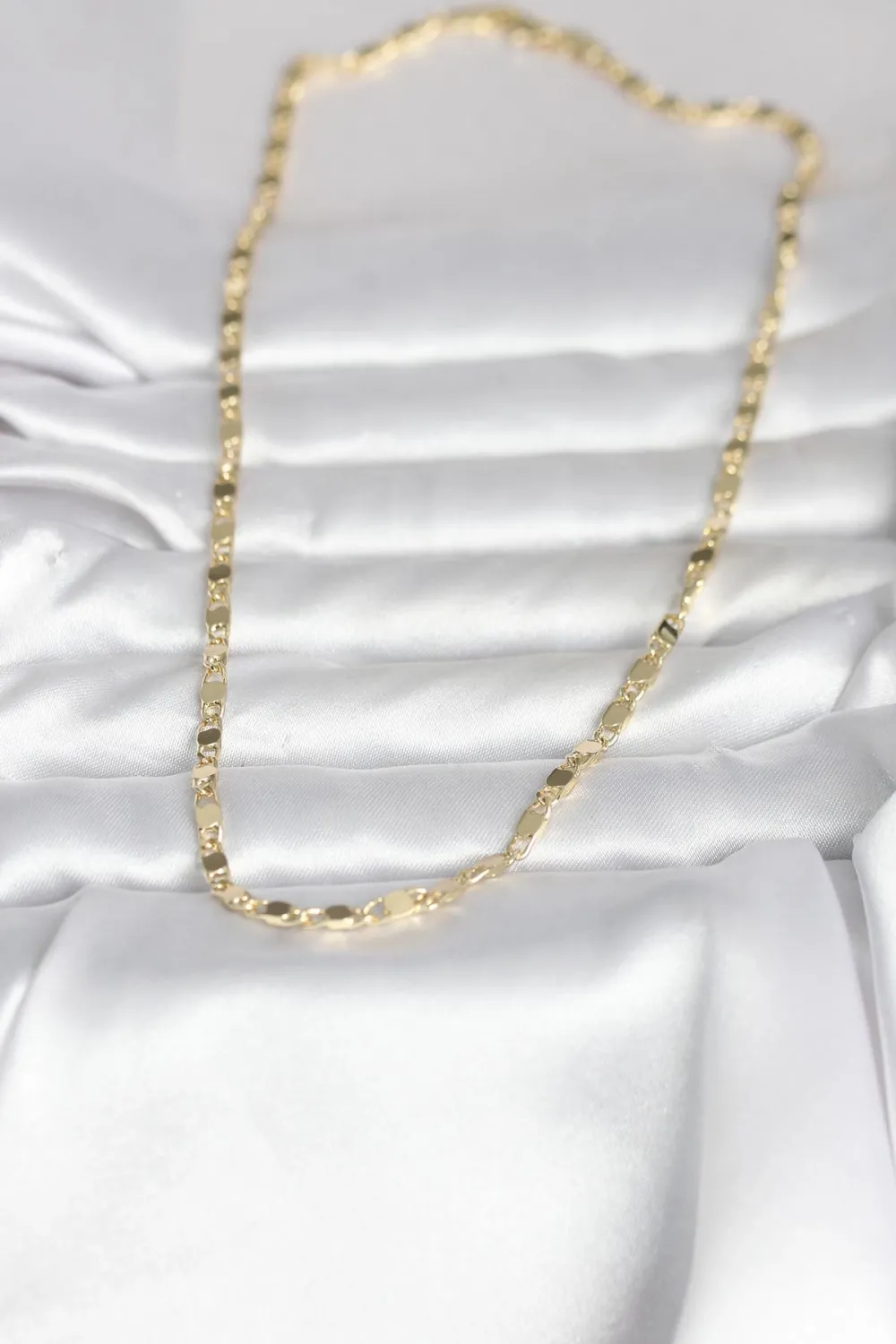 ietaks™ CM 14K Gold Renk Arpa Model 45 cm Kadın Kolye