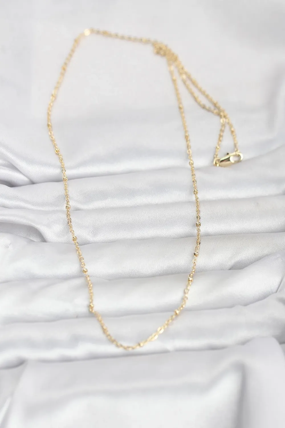 ietaks™ CM 14K Gold Renk Burgu Model 60 cm Kadın Kolye