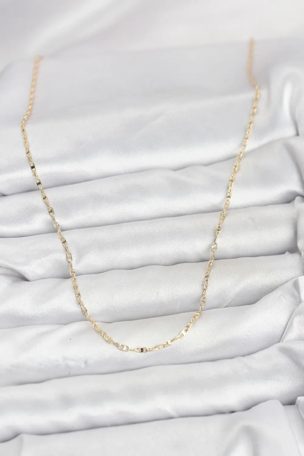 ietaks™ CM 14K Gold Renk Gemici Zincir Model 60 cm Kadın Kolye