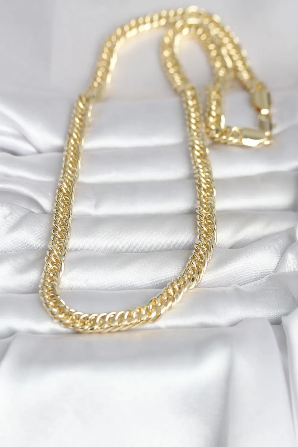 ietaks™ CM 14K Gold Renk Kalın Zincir Model 60 cm Kadın Kolye