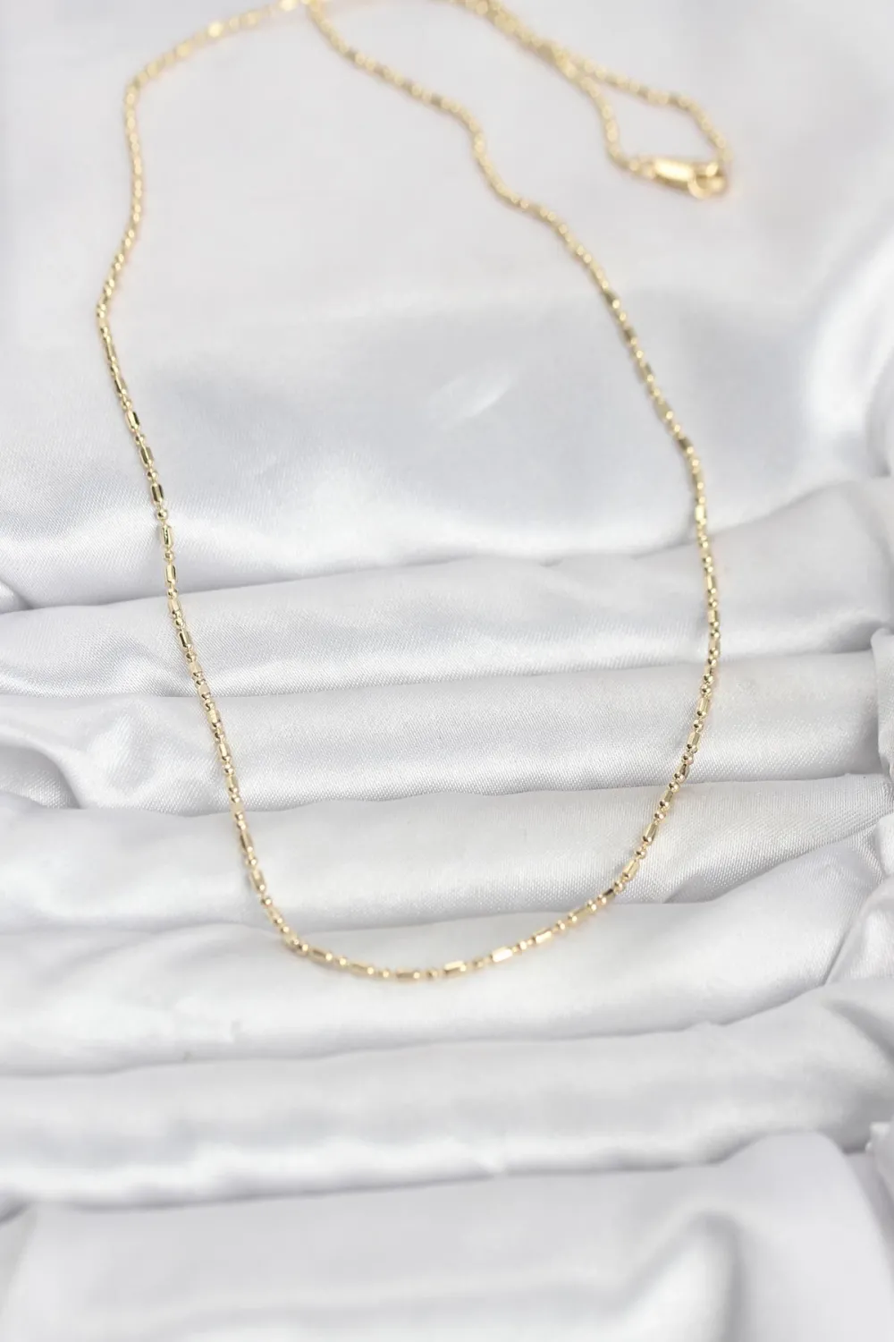 ietaks™ CM 14K Gold Renk Zincirli 60 cm Kadın Kolye