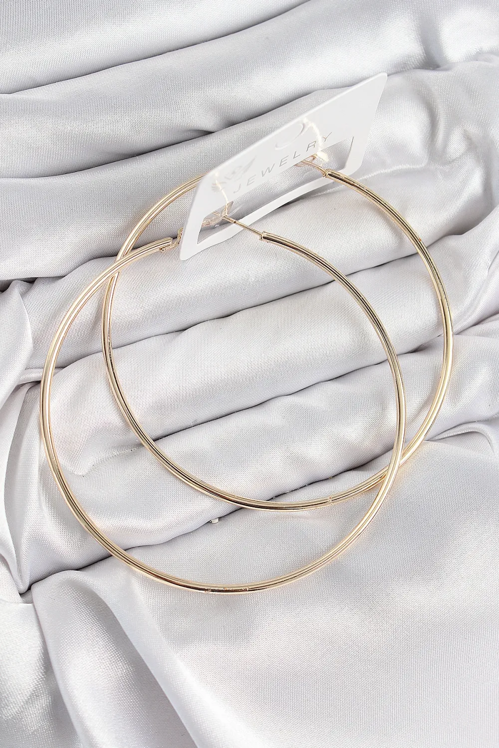 ietaks™ Pirinç Halka Model Gold Renk Kadın Küpe