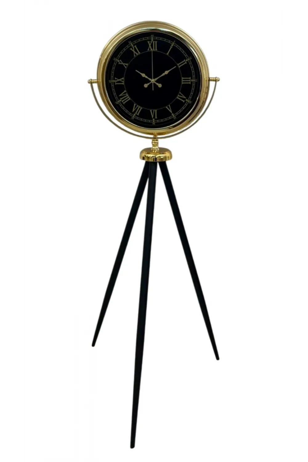 İhtişam Gold Tripod Ayaklı Saat
