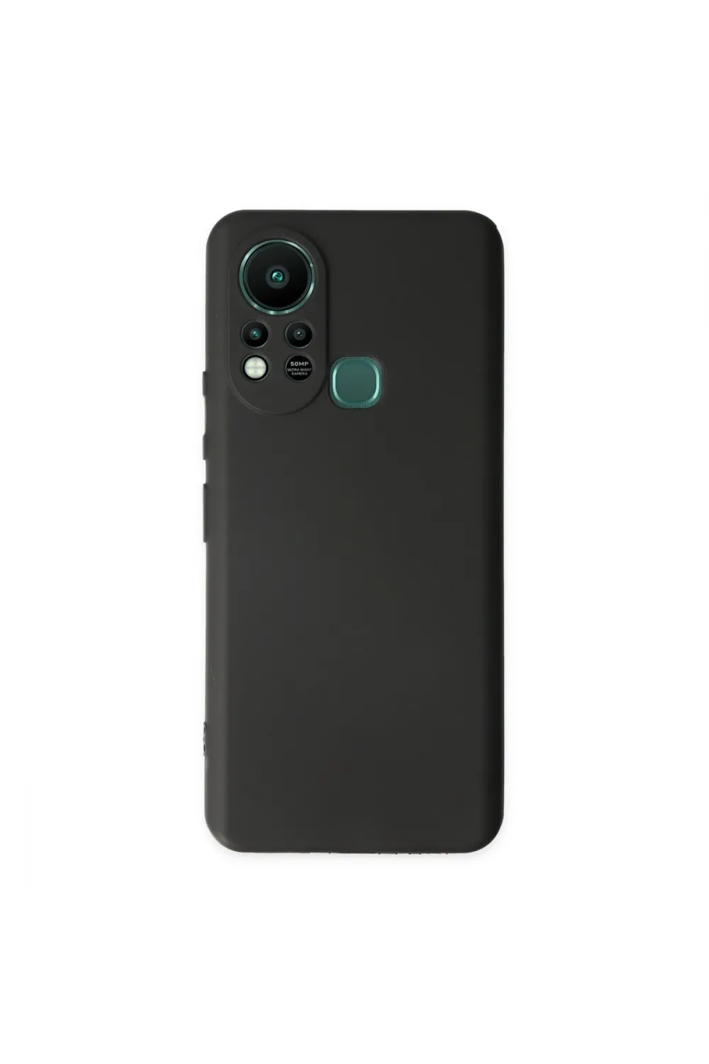 İnfinix Hot 11s Kılıf First Silikon - Siyah