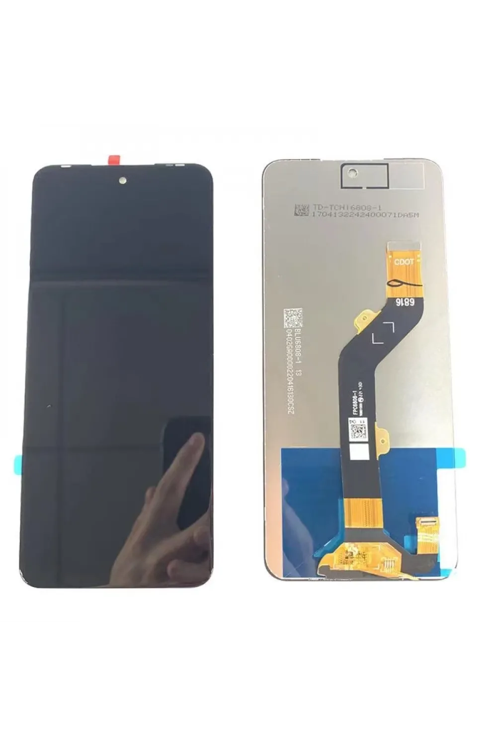 infinix Hot 12 Ekran (Siyah)