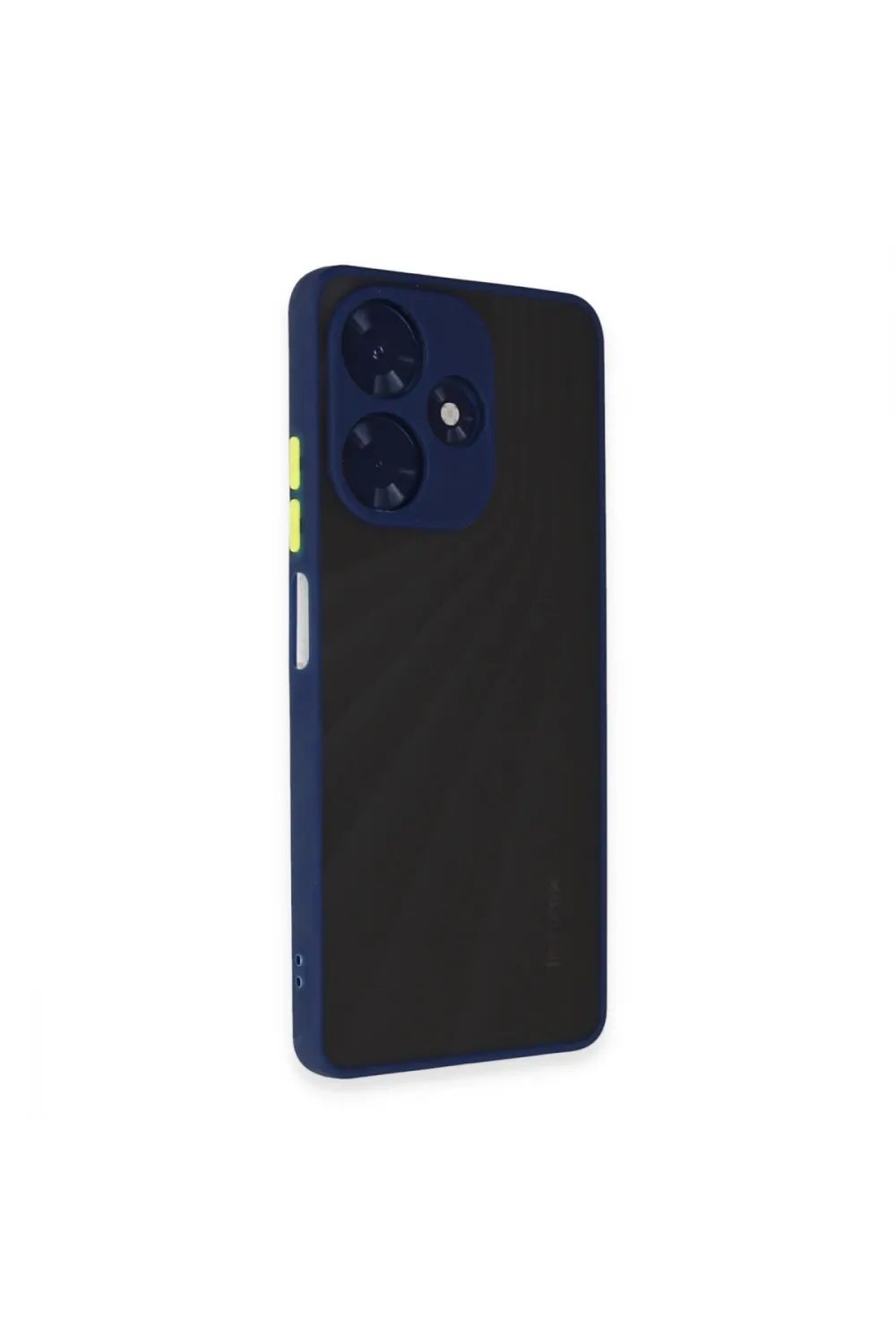 İnfinix Hot 30 4g Kılıf Montreal Silikon Kapak - Lacivert