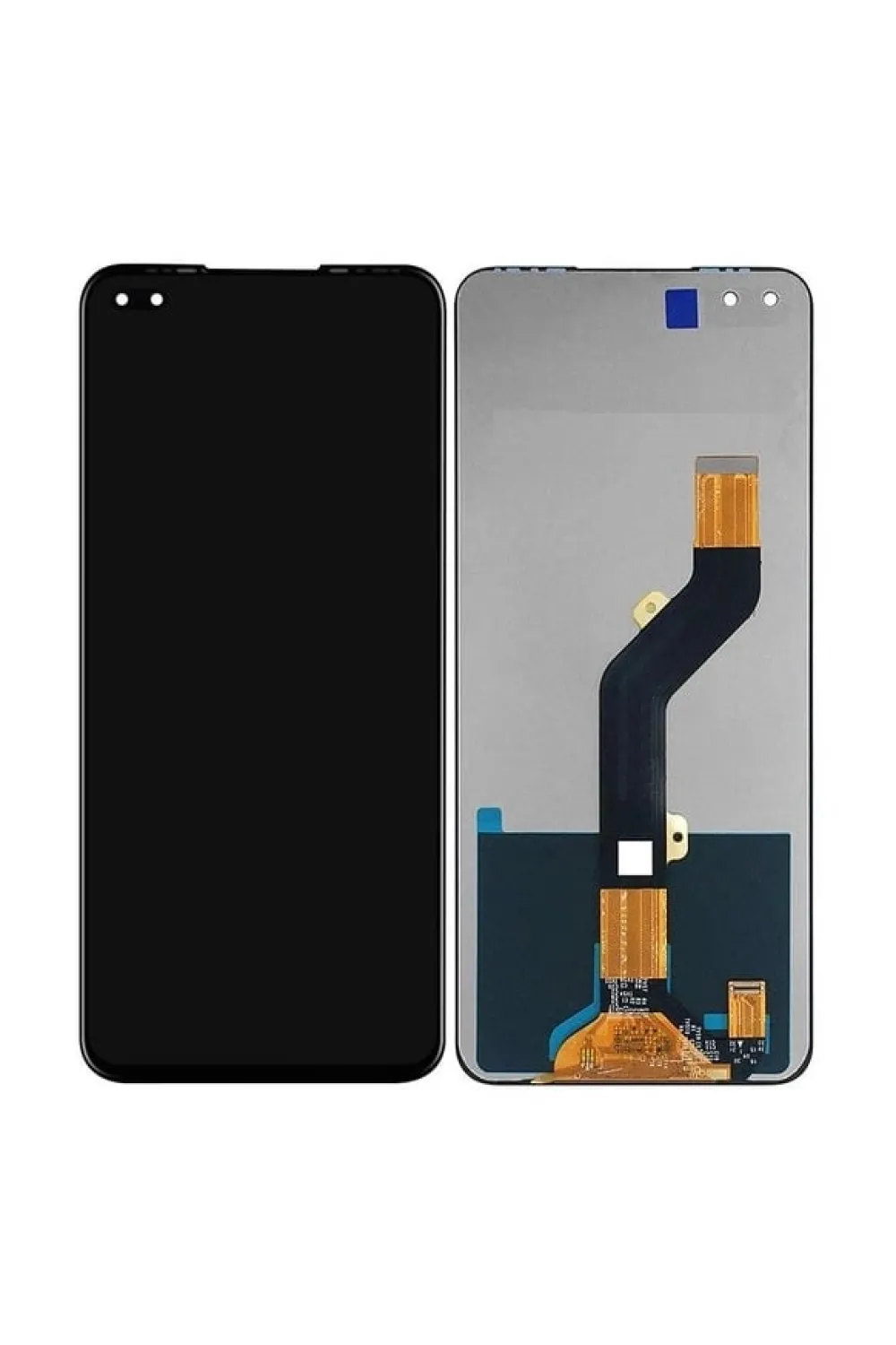 infinix Note 8 Ekran Dokunmatik Ekran SRV )Siyah)