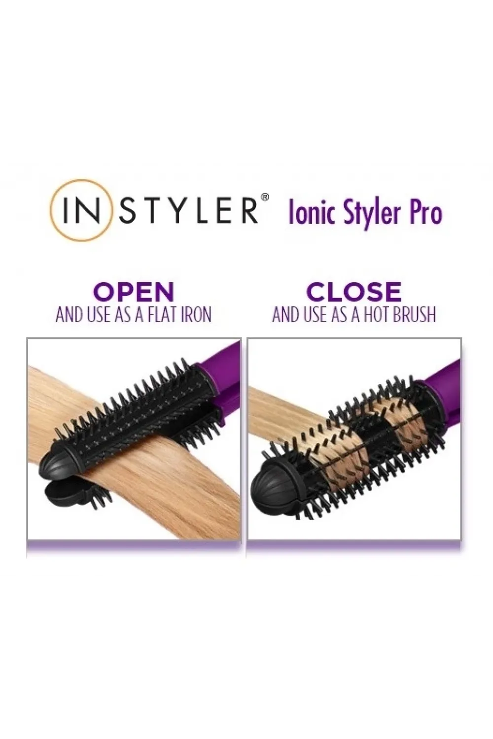 Instyler Ionic Styler  İyonik Şekillendirici Saç Kıvrımlaştırıcı ve Düzleştirici Tarak