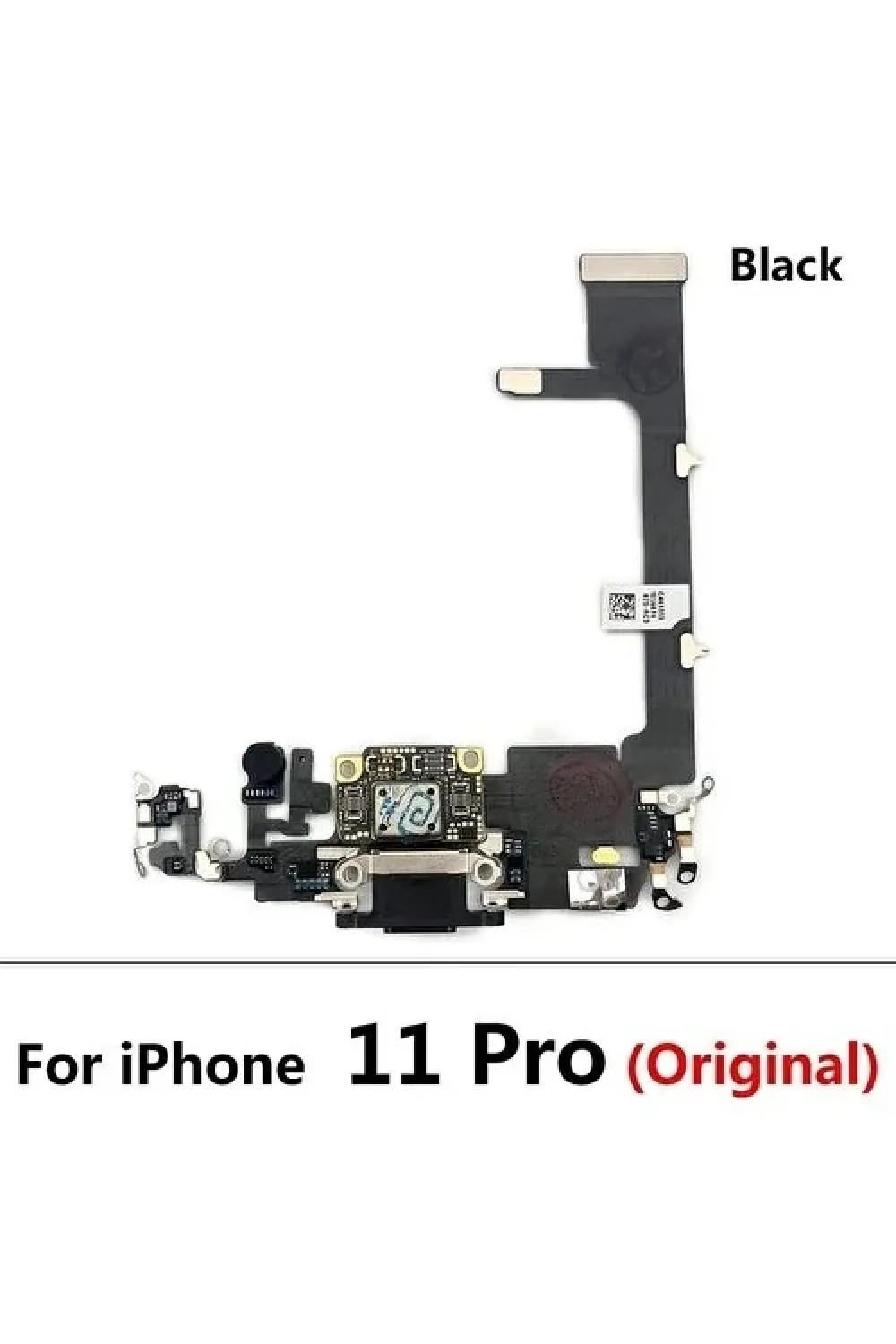 Iphone 11 Pro Full Şarj Soketi (ORJ) Siyah
