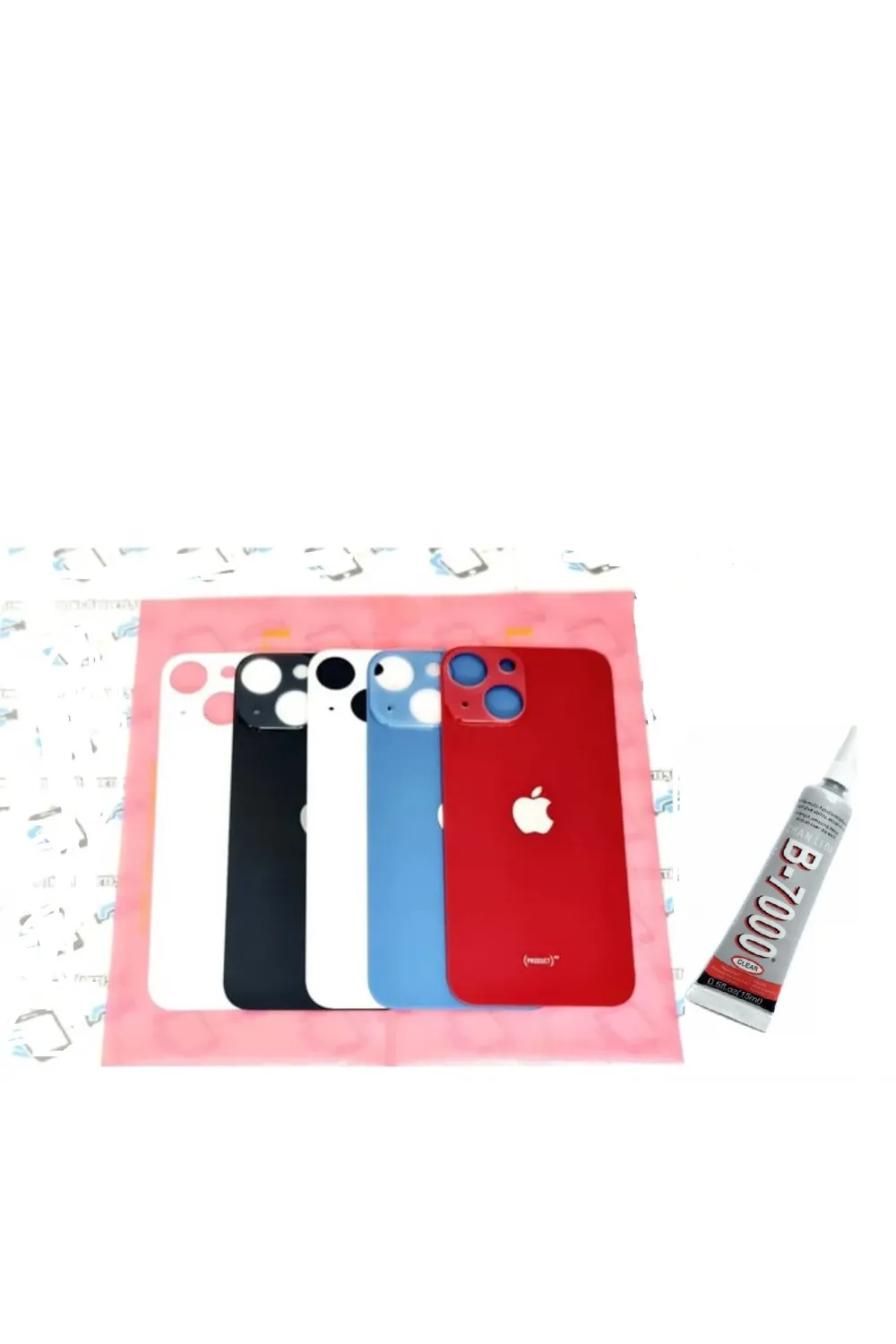 iPhone 14 Arka Batarya Pil Kapağı MOR (B7000 15 ML