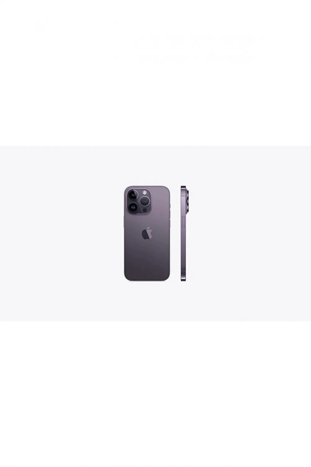 Iphone 14 Pro Max Batarya Pil Kapağı - Derin Mor